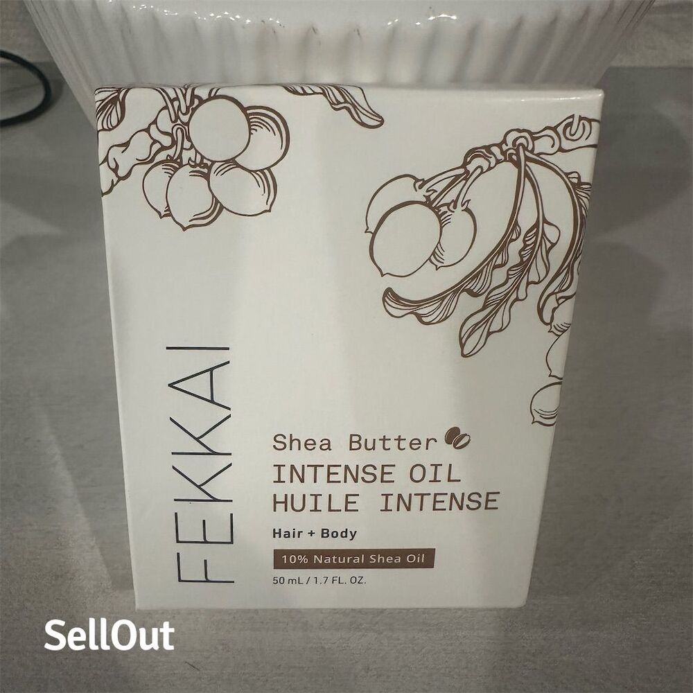 Fekkai Shea Butter Intense Oil 1.7oz Hair & Body Moisturizing Elixir